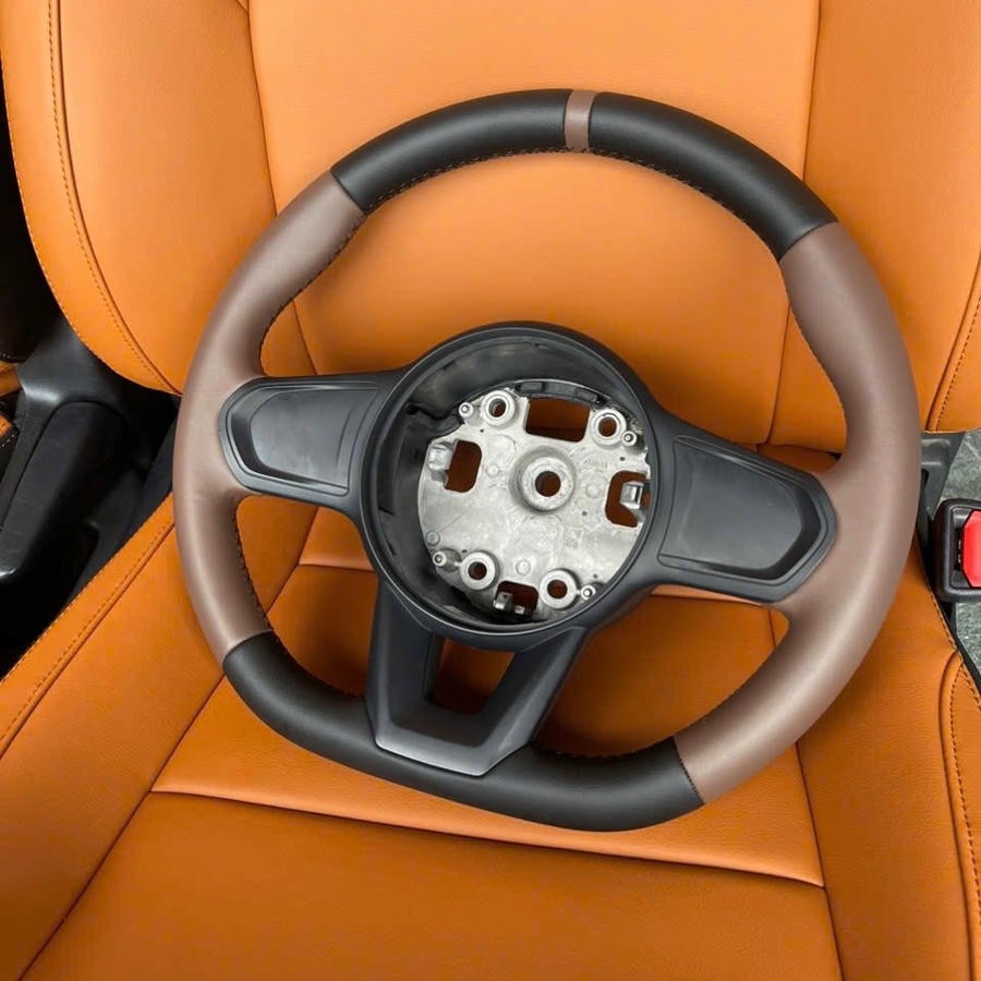 Bọc Da Vô Lăng VinFast Limo Green