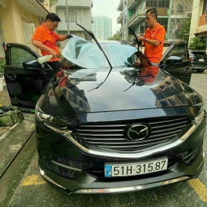 Dán phim cách nhiệt cho Mazda Cx8