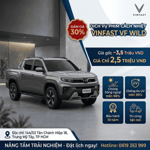 Dán Phim Cách Nhiệt Cho VinFast VF Wild