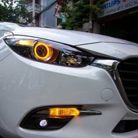 Độ đèn cho Mazda 3