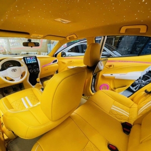 Đổi màu nội thất cho Toyota Vios