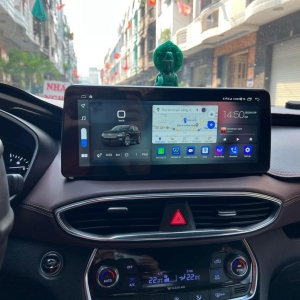Màn hình android cho Hyundai Santafe